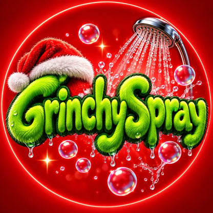 GrinchySpray™ – The Cheekiest Showerhead Ever!
